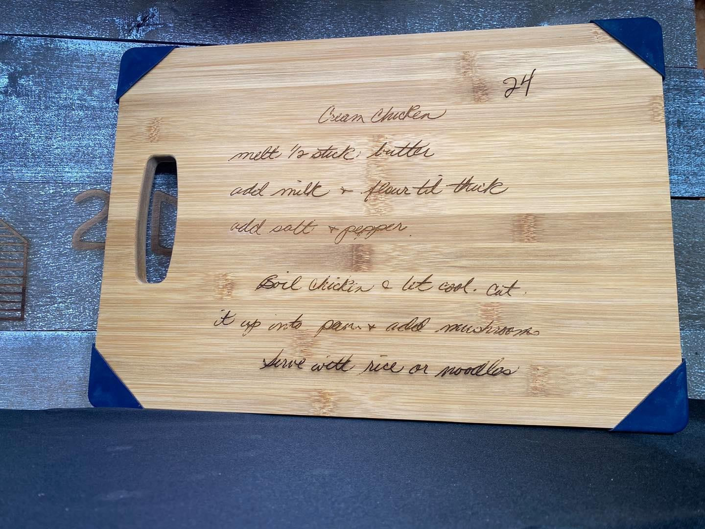 Cutting Board Engraving