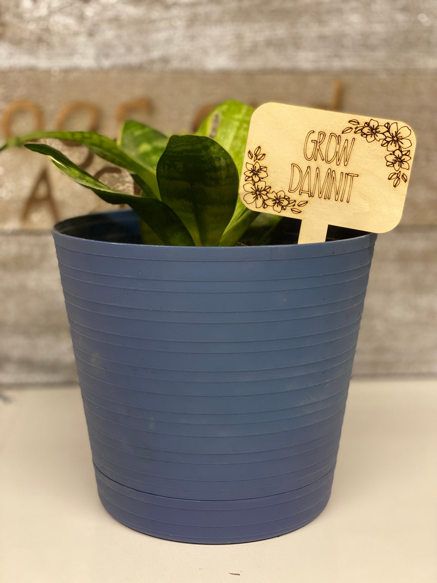 Grow Damnit! Sign