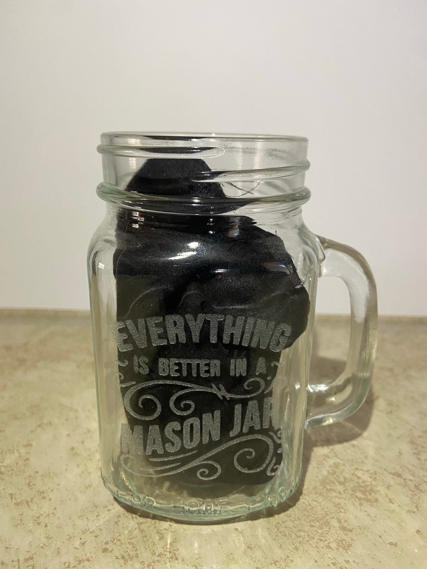 Mason Jar Glass