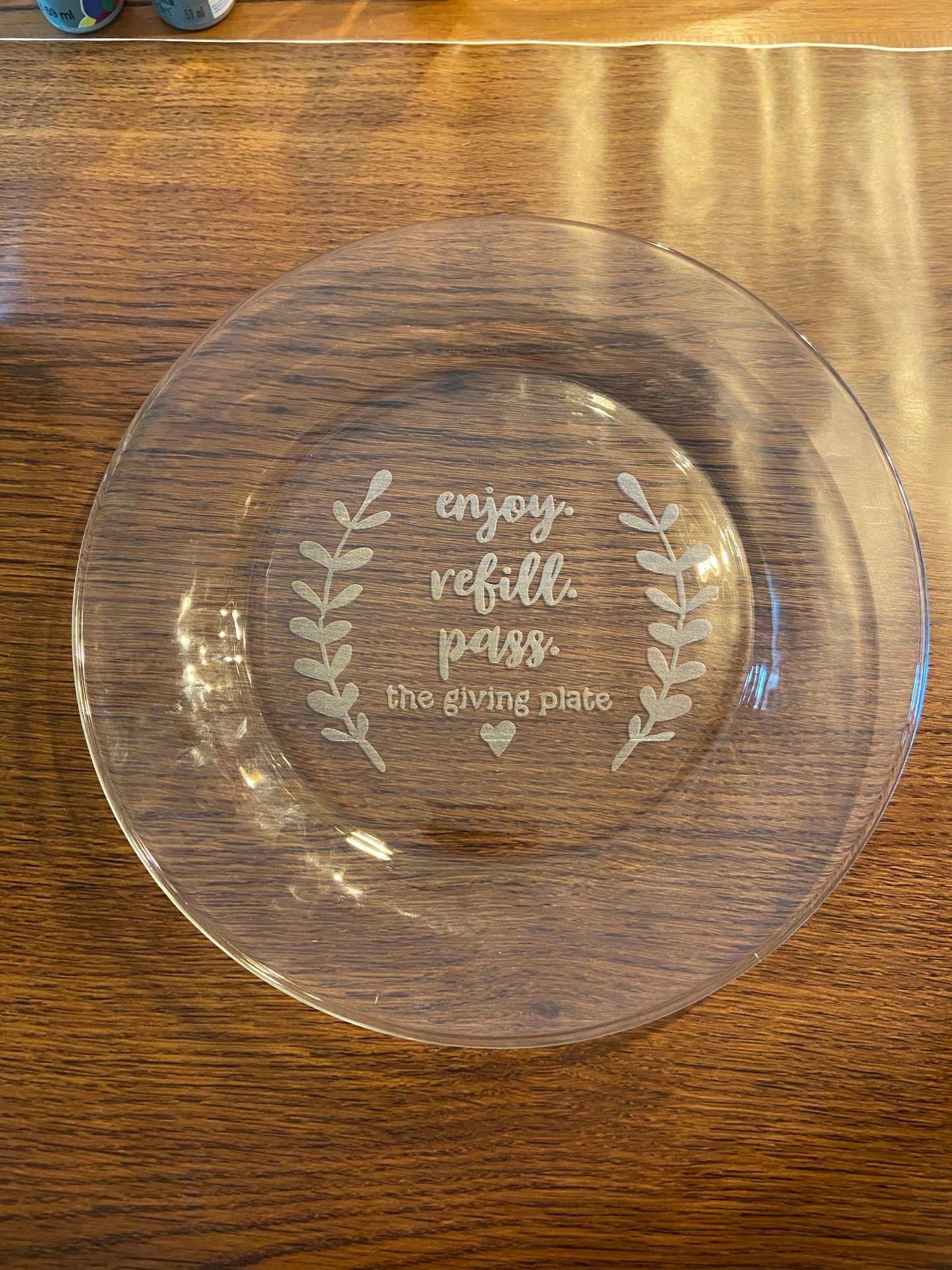 The Giving Plate!