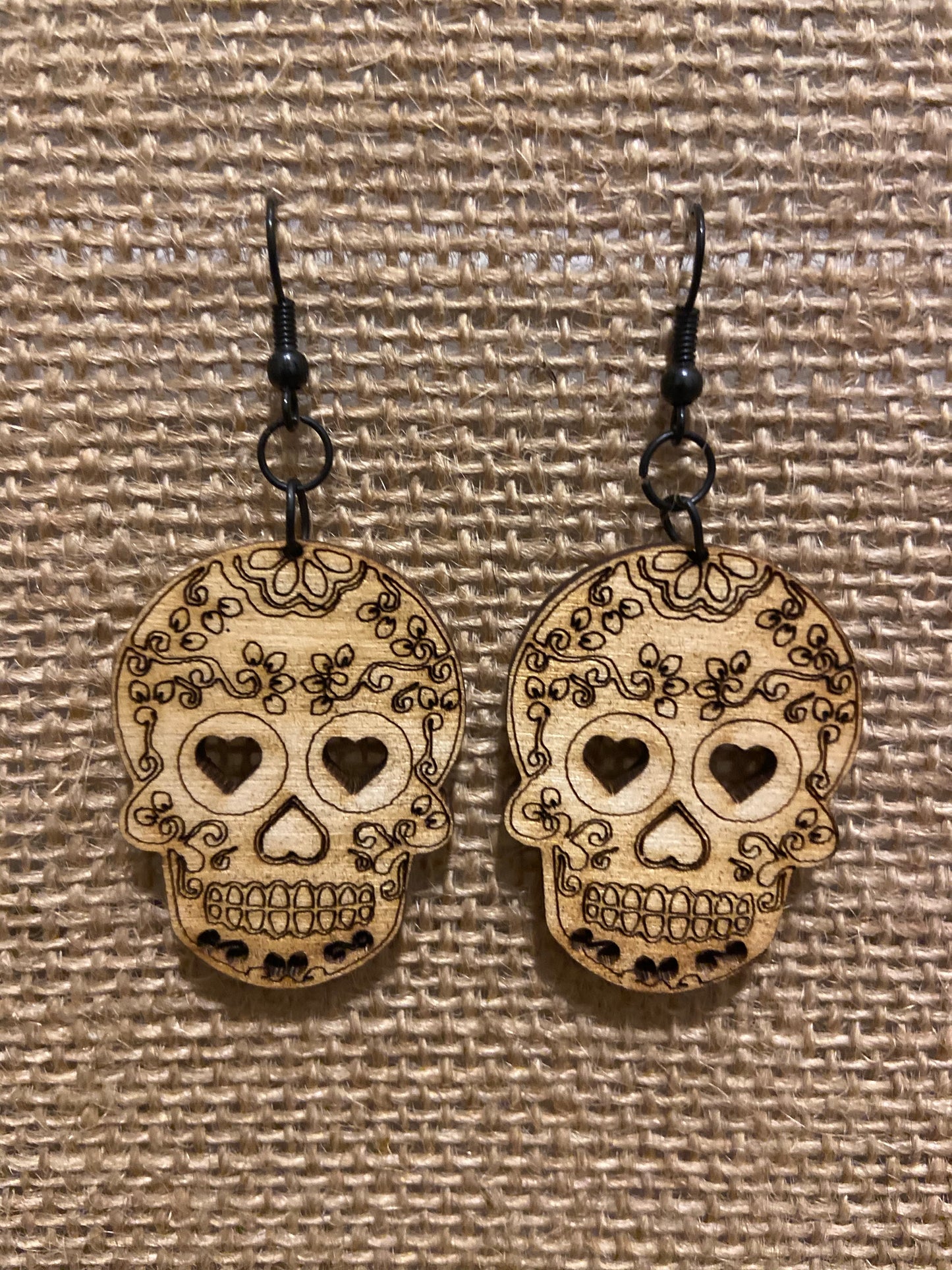Sugar skull earrings