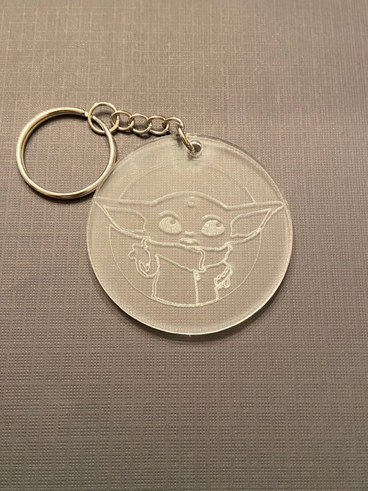 Yoda Key Ring