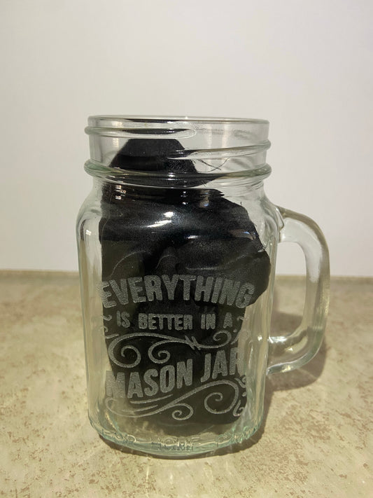 Mason Jar Glass